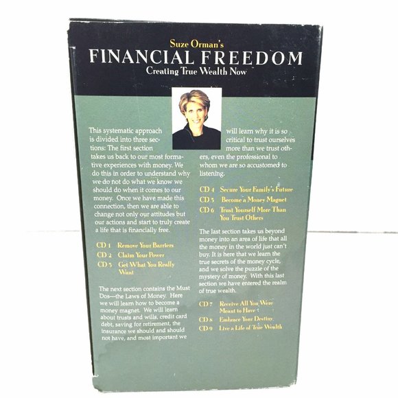 Suze Orman Financial Freedom Creating True Wealth Now System 9 CDs 4 Books - Picture 2 of 10